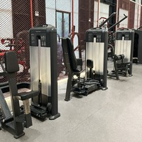 Máquina Comercial de Deltoides Posterior y Pectorales con Peso de 100 kg, Equipo de Entrenamiento de Fuerza con Carga de Pernos para Gimnasio Comercial