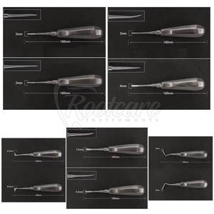 10 Piezas, Mejor Precio, Kits de Elevadores de Raíz Dentales de Acero Inoxidable, Elevadores de Raíz Dentales de Alta Calidad - Product Image 4