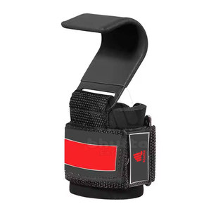 Ganchos de Levantamiento de Pesas de Alta Resistencia al por Mayor, Ganchos Profesionales con Correas para Deportes, Fitness y Gimnasio - Product Image 1