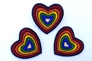 Meilleure qualité arc-en-ciel broche #0760 nouveau Design fil de lingot broches dentelle broderie à la mode tissu broches en gros bas - Product Image 4