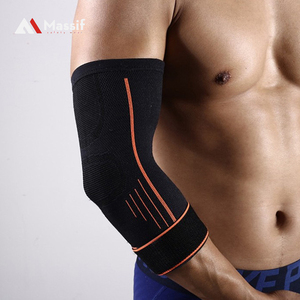 Gran oferta, brazo elástico antideslizante, manga de codo, soporte de codo de punto para tenis - Product Image 5