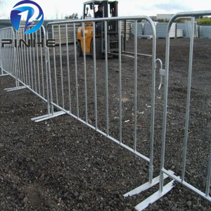 Temporary Steel Galvanized Rustproof <strong>Crowd</strong> <strong>Control</strong> <strong>Barrier</strong> Easily Assembled 4ft Outdoor Safety Fence - Product Image 1