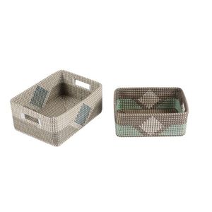 Panier de rangement en bambou tissé à la main Design vintage de meilleure qualité pour un usage domestique fabriqué au Vietnam - Product Image 6