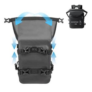 Sacs de moto en velours côtelé personnalisés, imperméables, écologiques, isolés, 20-36L, bagages de moto pour toutes les motos, OEM/ODM - Product Image 4
