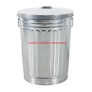 Bán Buôn Cổ Điển Bronze Kim Loại Thùng Rác Với Thiết Kế Trang Trí Công Phu Chân Bàn Đạp Bước Trên Hộ Gia Đình Chất Thải Bin Cho Phòng Khách Và Phòng Tắm - Product Image 6