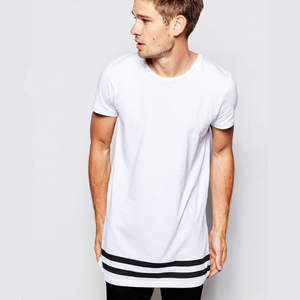 Nouveau style hommes plaine ajusté t-shirt pas cher prix à manches courtes Oem polaire haute qualité impression tenue décontracté t-shirts - Product Image 3