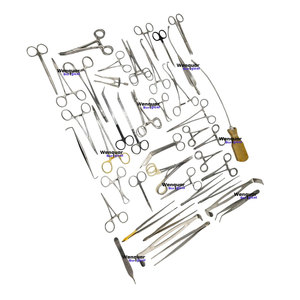 ชุดเครื่องมือผ่าตัดหลอดเลือดอินเทกร้า สเตนเลสสตีลคุณภาพสูง 56 ชิ้น เครื่องมือผ่าตัดเวนควาร์แบบใช้ซ้ำได้ - Product Image 1