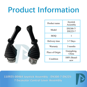 DX225จอยสติ๊ก110925-00464 Doosan ไฮดรอลิกจอยสติ๊กสำหรับ DX215 DX180 DX225-7 DX258DX260 DX300 DX420 6Pin Assy Doosan - Product Image 3