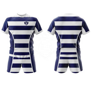 Dernier design, style unique, uniforme de rugby, service OEM, uniformes de rugby de couleur unie en gros - Product Image 1
