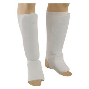 PU Leather Hot Sale Custom Leg Shin Guard Boxing MMA Muay Thai Protection <b>Equipment</b> Shin and Karate Shin Guards - Product Image 1