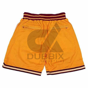 Nouveaux shorts de bain pour hommes en coton 100% respirant, écologiques, de haute qualité, à volants, personnalisés, pour l'été, couleur unie - Product Image 5