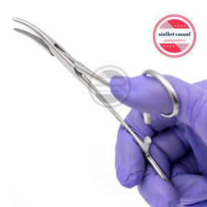 คีมหนีบยุงฮีโมสแตท,เครื่องมือผ่าตัดหลอดเลือดแดงตรงและโค้งทำจากสเตนเลสสตีล - Product Image 5