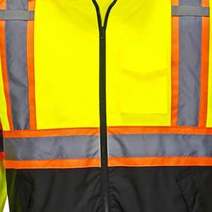 Chaqueta de Seguridad Transpirable con Certificación CE de Secado Rápido, Cinta Reflectante de Alta Visibilidad, Equipo de Protección para Trabajo al Aire Libre, Entrenamiento Diario - Product Image 6