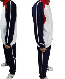 Ensemble de survêtement décontracté unisexe en 2 pièces, léger, 100% coton, automne, manches longues, veste zippée intégrale, pantalon de survêtement, tenue de sport - Product Image 5
