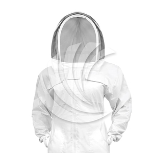 Traje de Apicultura Ventilado Profesional de Algodón con Capucha y Velo, Ropa Protectora para Trabajos en Apicultura - Product Image 2