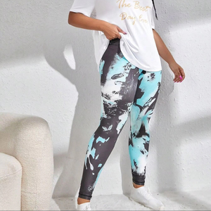 Top tendance 2025 nouveaux Leggings femmes nouveau Style Leggings de gymnastique pour les femmes haute qualité contrôle du ventre Sublimation Leggings pour les femmes - Product Image 1