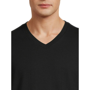 Camiseta de manga corta con cuello en V para hombre, camiseta ligera, camiseta de manga corta para hombre, camisetas transpirables de manga corta - Product Image 4