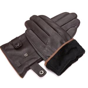 OEM Gants en cuir pour hommes à tarif de gros Respirant Confortable Casual Wear Gants en cuir pour hommes à prix abordable de haute qualité - Product Image 3