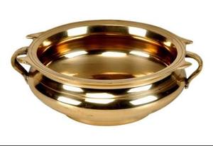 Tazón de Mesa Clásico Hecho a Mano de Latón, Tazón de Frutas o Ensaladas de Tamaño Personalizado para Decoración del Hogar, Utensilio de Metal para Servir Alimentos para Fiestas, 50 Piezas - Product Image 2