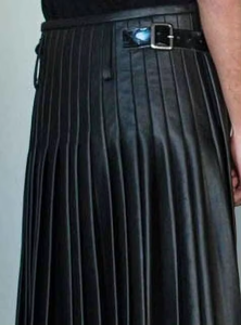 Trending Women's Autumn Leather <b>Skirt</b> Satin Solid Knee-Length <b>Office</b> Lady Embroidery Natural Waist Stylish Comfortable Casual - Product Image 2