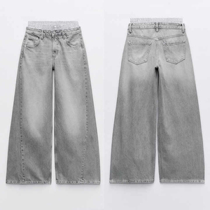 กางเกงทรงหลวมสำหรับผู้ชายแบรนด์แฟชั่นเนื้อผ้านุ่มระบายอากาศได้ดีทำจากโรงงาน - Product Image 1