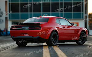 Kit large carrosserie, pare-chocs avant pour <span class=keywords><strong>Dodge</strong></span> <span class=keywords><strong>Challenger</strong></span> <span class=keywords><strong>SRT</strong></span> Hellcat Wide Demon, élargisseur d'ailes, 2015 2016 <span class=keywords><strong>2017</strong></span> 2018 2019 2020 2021 2022 2023 - Product Image 4