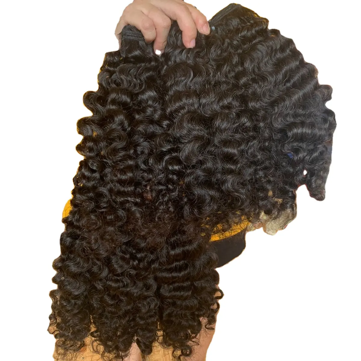 Fascio di capelli ricci birmani colore naturale 100% capelli vergini vietnamiti/malesi grezzi, capelli umani ricci birmani per donne nere