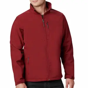 Factory Supplier Softshell Jacket With Customized Logo Top Selling Front Zipper Softshell Jackets For Sale