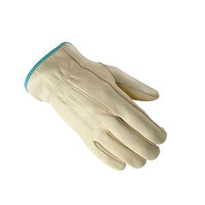 Meilleurs gants de travail en cuir de chèvre de vache Gants de conducteur à la mode avec fonctions anti-coupure et anti-impact Gants de sécurité générale - Product Image 6
