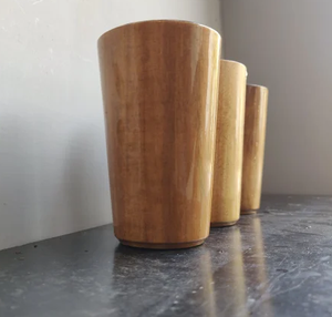 Vidrio de madera de estilo clásico personalizado 3 piezas artesanías fabricantes de artesanías más vendidos producto de alta calidad - Product Image 3