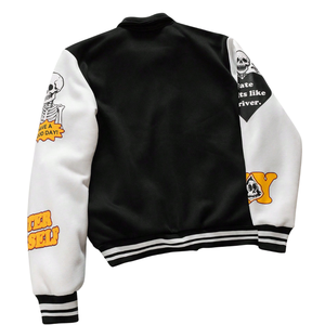 Veste de Camouflage pour Hommes Personnalisé-Prix de Gros Offre Spéciale Streetwear Unique Chenille Broderie Sérigraphie Stand Front - Product Image 2