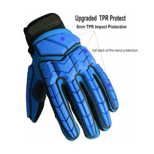 Guantes Anti-Impacto de TPR con Dedos Reforzados y Almohadillas Absorbentes de Impactos - Product Image 5