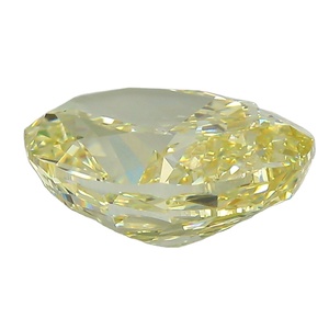 Diamant jaune synthétique taille ovale de 5,32 ct - Product Image 3