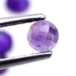 Alta calidad 15 Uds amatista Africana Natural 4mm Rosecut Gemstone 3mm de espesor 4,15 Cts lote piedra suelta Top Iroc ventas - Product Image 2