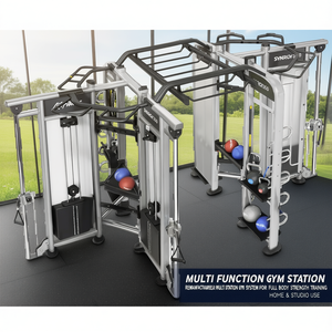 Sistema de Gimnasio Multifuncional Remanufacturado para Entrenamiento de Fuerza de Cuerpo Completo, Uso en Casa y Estudio - Product Image 3