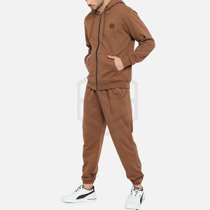 Chándales transpirables de alta calidad para hombre de tamaño personalizado, ropa para correr de invierno con cremallera, conjuntos de talla grande - Product Image 5