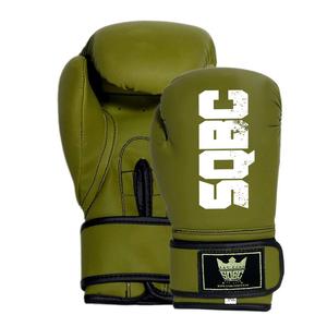 Guantes de boxeo de cuero genuino hechos a mano Guantes de kickboxing Guantes de lucha de entrenamiento al por mayor para boxeo - Product Image 3