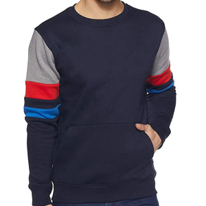 Sudadera con Cuello Redondo y Estampado Personalizado al por Mayor para Hombre, 80% Algodón, 20% Poliéster, Felpa Ecológica, Corte Regular - Product Image 1