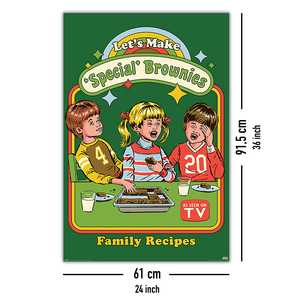 Póster de pared de Steven Rhodes: Hacemos brownies especiales - Product Image 1