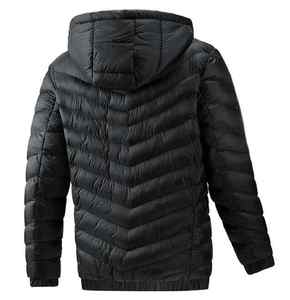 Veste matelassée en toile personnalisée pour homme, nouvelle arrivée, respirante, séchage rapide, à capuche, de haute qualité pour la saison hivernale - Product Image 3