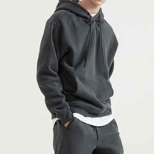 Sweat-shirts unisexes surdimensionnés de haute qualité en mélange polyester/coton, design tendance 2025, pour hommes, hiver, écologiques - Product Image 2