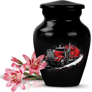 Latest Stock Arrival Hot Selling Outstanding Quality Modern Design Aluminum Adult Cremation <b>Keepsake</b> Urns <b>for</b> Human <b>Ashes</b> - Product Image 2