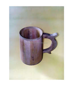 Tasse en corne rugueuse, meilleur décor d'intérieur, conception de matériau Unique avec couleur naturelle, tasse à boire hautement conçue - Product Image 2