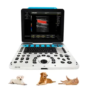 Dawei veteriner renkli Doppler ultrason tarayıcı Vet Usg Doppler köpek ultrason makinesi