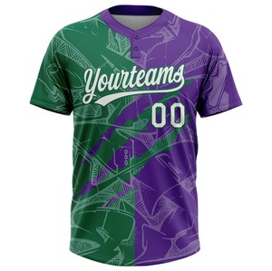 Camiseta de Softbol Fastpitch - Logotipo Personalizado, Posiciones (Delantera/Manga Izquierda/Trasera/Manga Derecha), 100% Poliéster, Impresión Digital, Cuello Redondo - Product Image 3