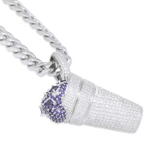 Collier à pendentif en diamant Moissanite de qualité supérieure avec un look intemporel pour une tenue quotidienne et de fête de la meilleure qualité - Product Image 5