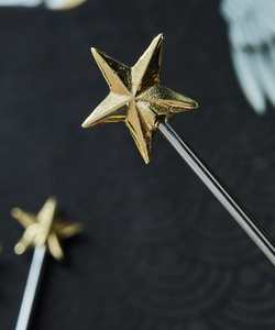 Palo giratorio de mezcla de té y café con mango de estrella dorada de la mejor calidad personalizado con agitador de Metal de diseño personalizado - Product Image 5
