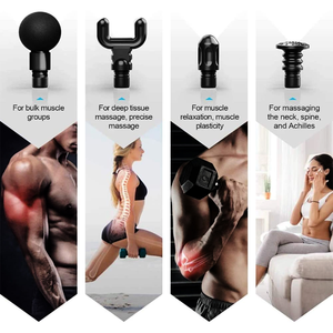 LJ produttore LOGO personalizzato Mini corpo sanità elettrica palestra <span class=keywords><strong>Sport</strong></span> fasciale pistola vibrazione Anti Cellulite pistola massaggio pistola - Product Image 5