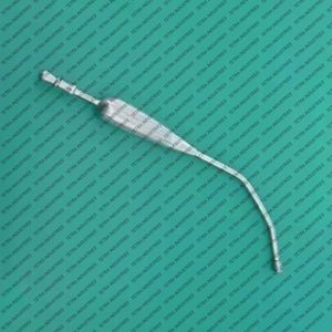 Tubo de succión Yankauer de acero inoxidable Premium, instrumento quirúrgico de 12 pulgadas, tubo de succión Yankauer médico reutilizable, aprobado por la CE - Product Image 5