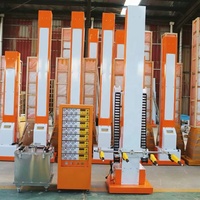 Cabines de peinture électrostatique automatiques XCWDTDR Changhe avec robot de pulvérisation haut-bas pour la peinture de l'acier